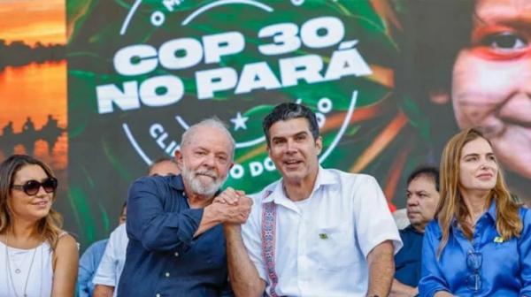 Lula, Helder e Jader Filho fazem anúncio oficial da COP 30